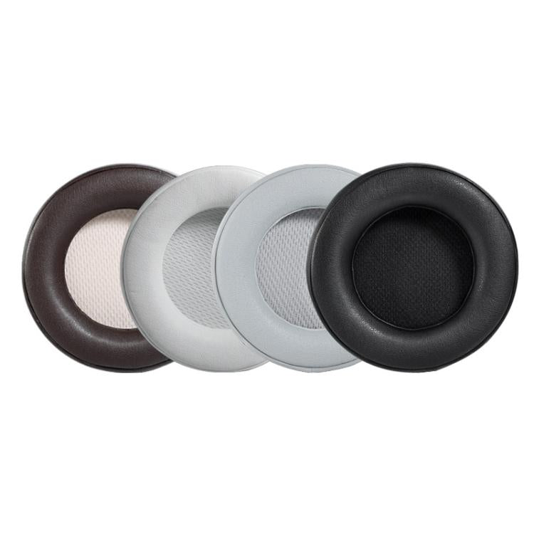 1 Pair Protein Leather and Ice Silk Cloth Replacement Earpads For Corsair Virtuoso RGB WIRELESS XT, Protein Leather and Ice Silk Cloth For Corsair Virtuoso(Black)
