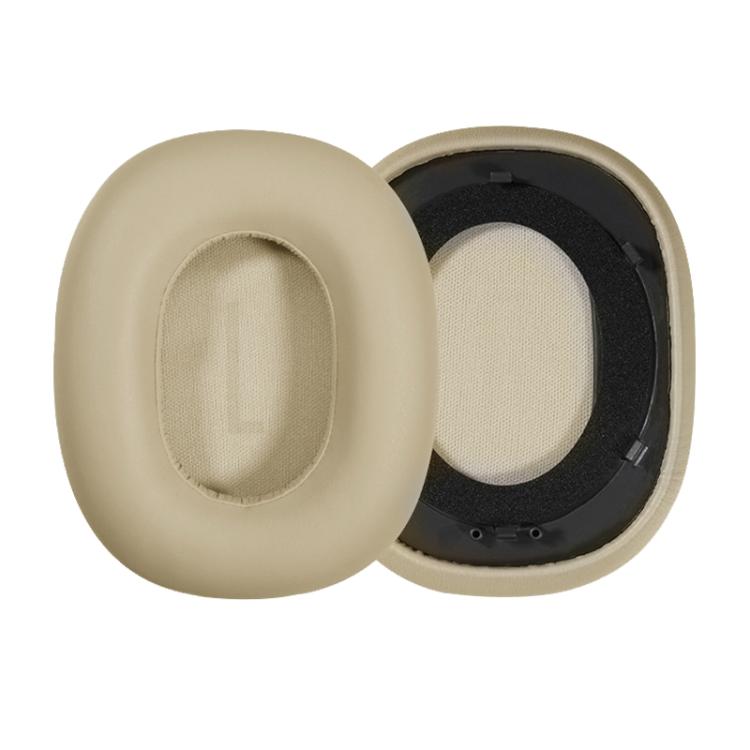 1 Pair Protein Leather Replacement Earpads For Baseus H1i, For Baseus H1i(Black), For Baseus H1i(Apricot)