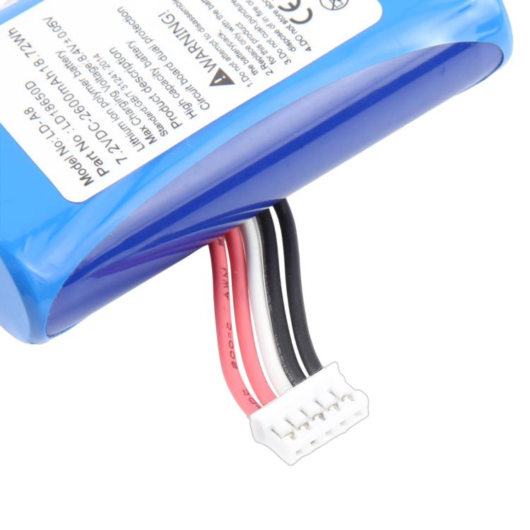 Pour batterie Landi A8 E350 / E550 LD-A8 LD18650D 2600mAh, pour Landi A8 E350 / E550