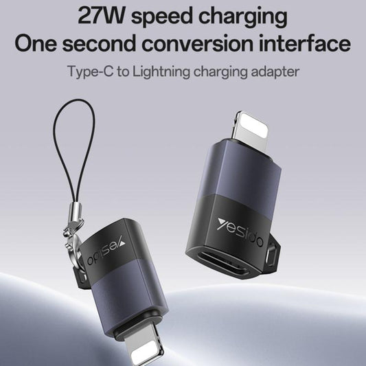 Yesido GS27 Type-C Female to 8 Pin Male Charging Adapter