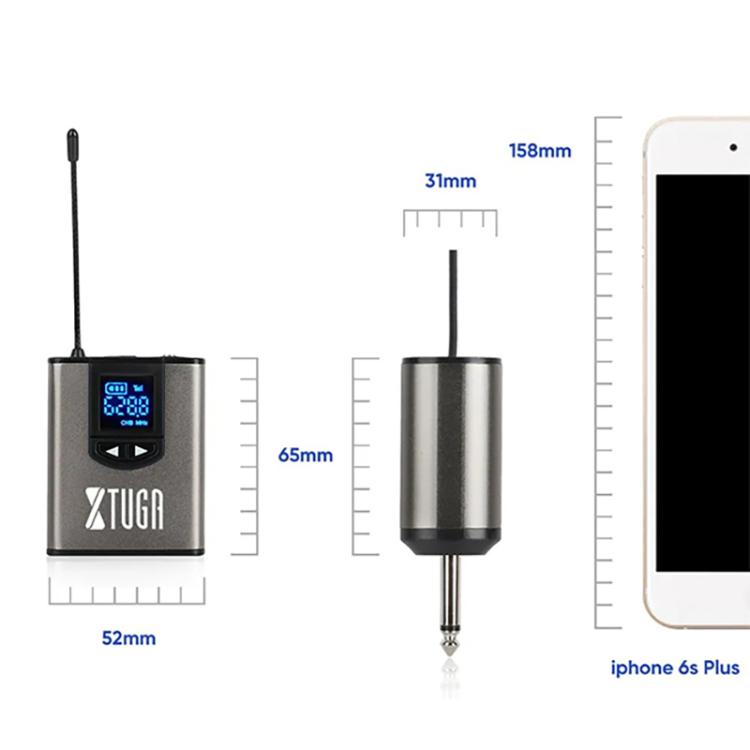 XTUGA A2 UHF Lavalier Headworn Wireless Microphone with Bodypack Transmitter