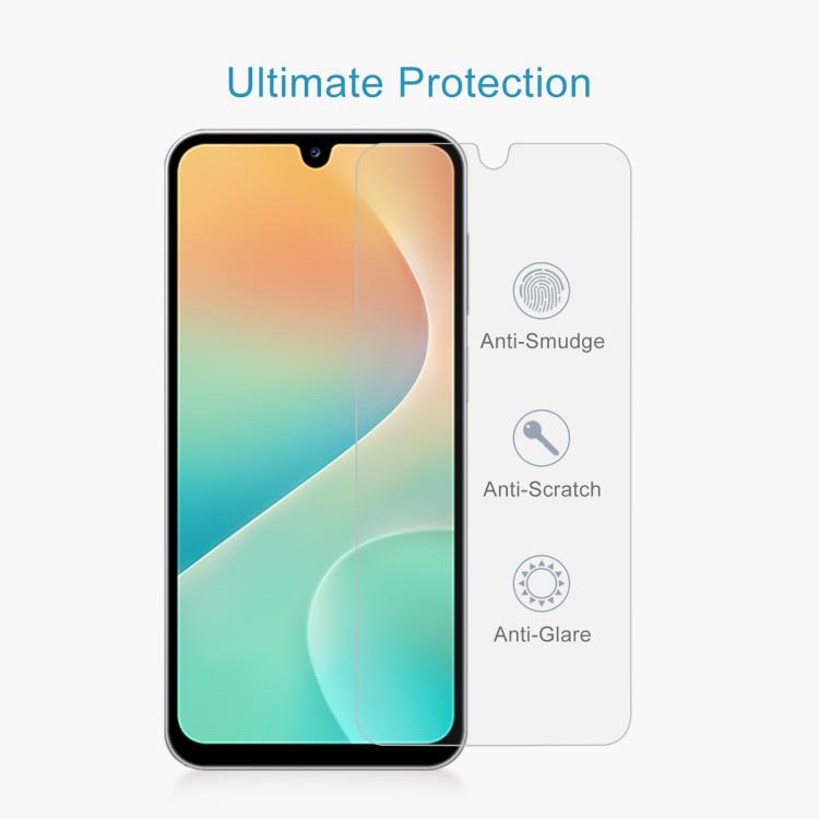 50pcs 0.26mm 9H 2.5D Tempered Glass Film