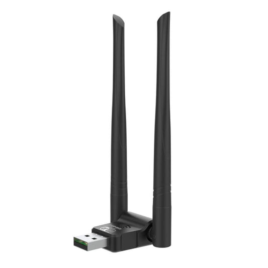RE-902 External Dual Antenna Bluetooth WiFi 2 in 1 Computer Driver-free USB Network Adapter, RE-902