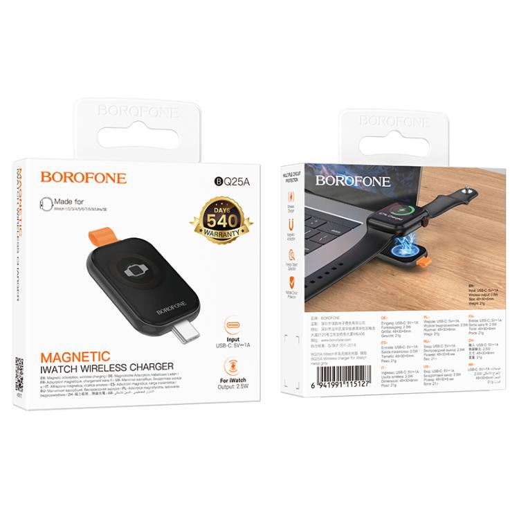 For Apple Watch Series Borofone BQ25A Portable Wireless Charger