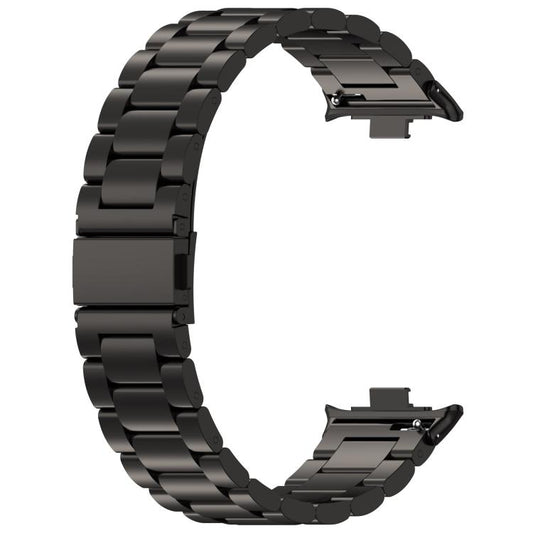 Tri-beads Flat Buckle Titanium Alloy Watch Band, For Xiaomi Band 10 Pro / Redmi Watch 6, For Xiaomi Band 9 / 8, For Redmi Watch 3 Lite / 3 Active