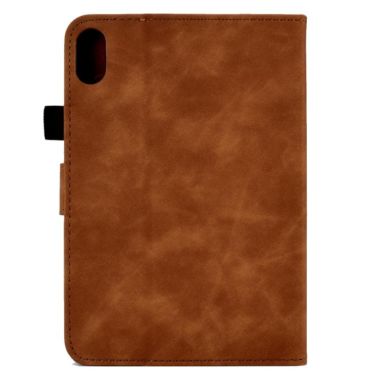 Peony Butterfly Embossed Leather Smart Tablet Case, For Xiaomi Redmi Pad 2