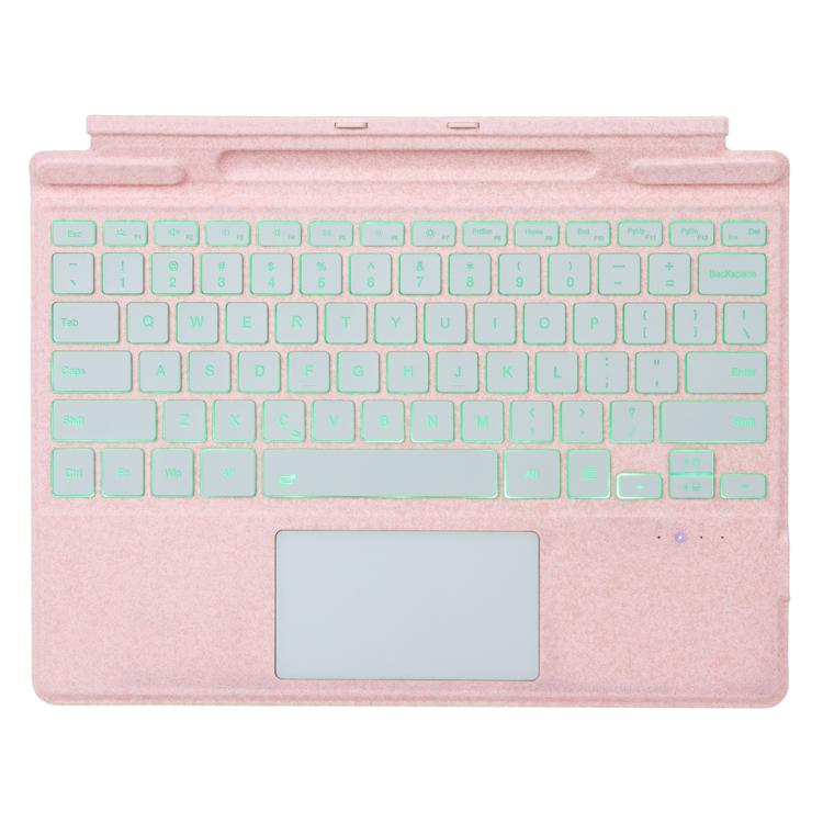 Single Color Backlight Tablet Bluetooth Keyboard with Touch Pad