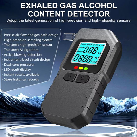 Home Digital Display Blow-type Alcohol Tester Alcohol Detector, 1101