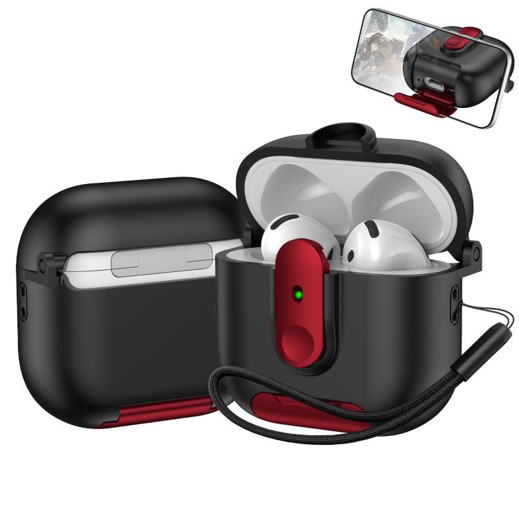 One-piece Holder Wireless Earphones Case with Lanyard, For AirPods 4, For AirPods Pro 2, For AirPods 3, For AirPods Pro, For AirPods 1 / 2