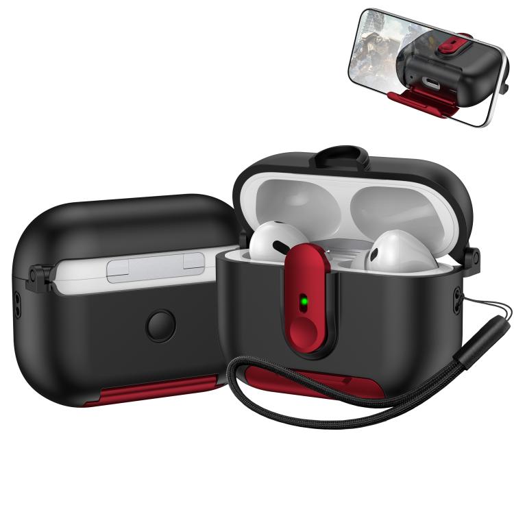 One-piece Holder Wireless Earphones Case with Lanyard, For AirPods 4, For AirPods Pro 2, For AirPods 3, For AirPods Pro, For AirPods 1 / 2