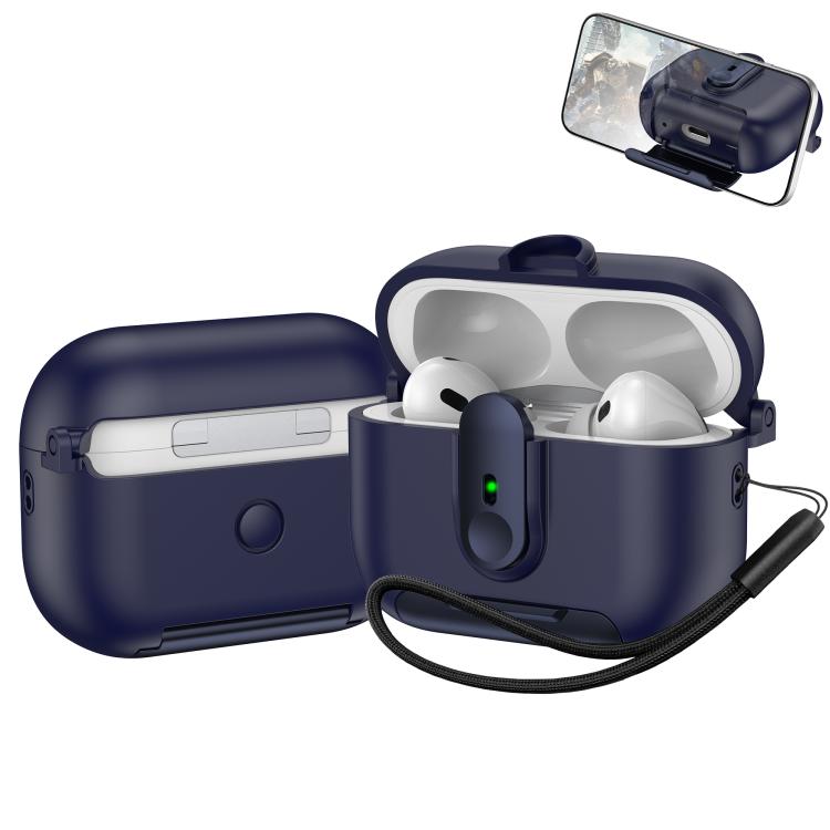 One-piece Holder Wireless Earphones Case with Lanyard, For AirPods 4, For AirPods Pro 2, For AirPods 3, For AirPods Pro, For AirPods 1 / 2