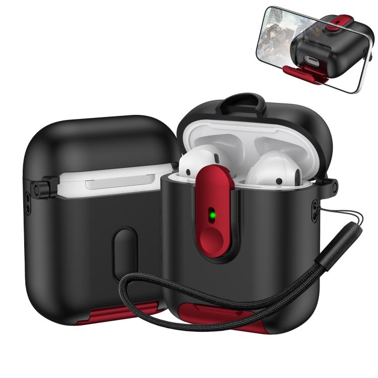 One-piece Holder Wireless Earphones Case with Lanyard, For AirPods 4, For AirPods Pro 2, For AirPods 3, For AirPods Pro, For AirPods 1 / 2