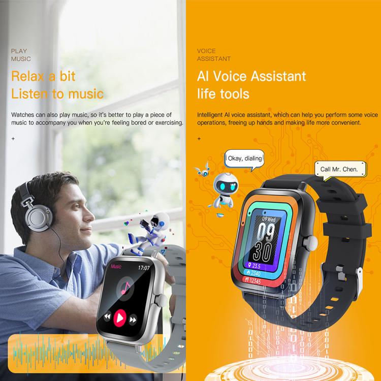 H13 1.83 inch TFT Screen BT Sports Smart Watch