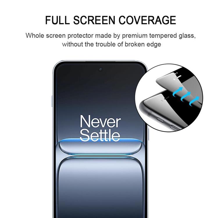 25pcs High Aluminum Full Screen Silk Printing Tempered Glass Film, For OnePlus Nord 5, For OnePlus Ace 5