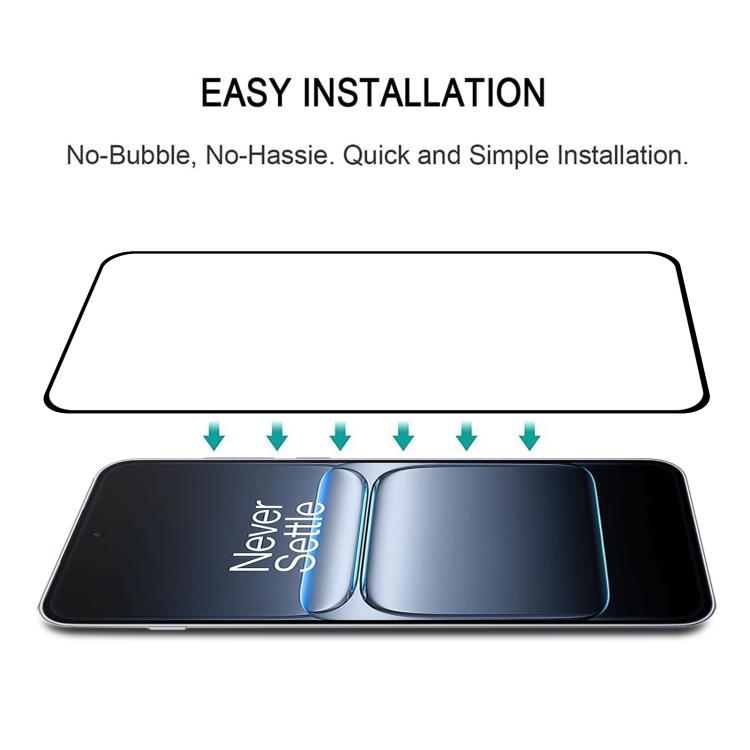 25pcs High Aluminum Full Screen Silk Printing Tempered Glass Film, For OnePlus Nord 5, For OnePlus Ace 5