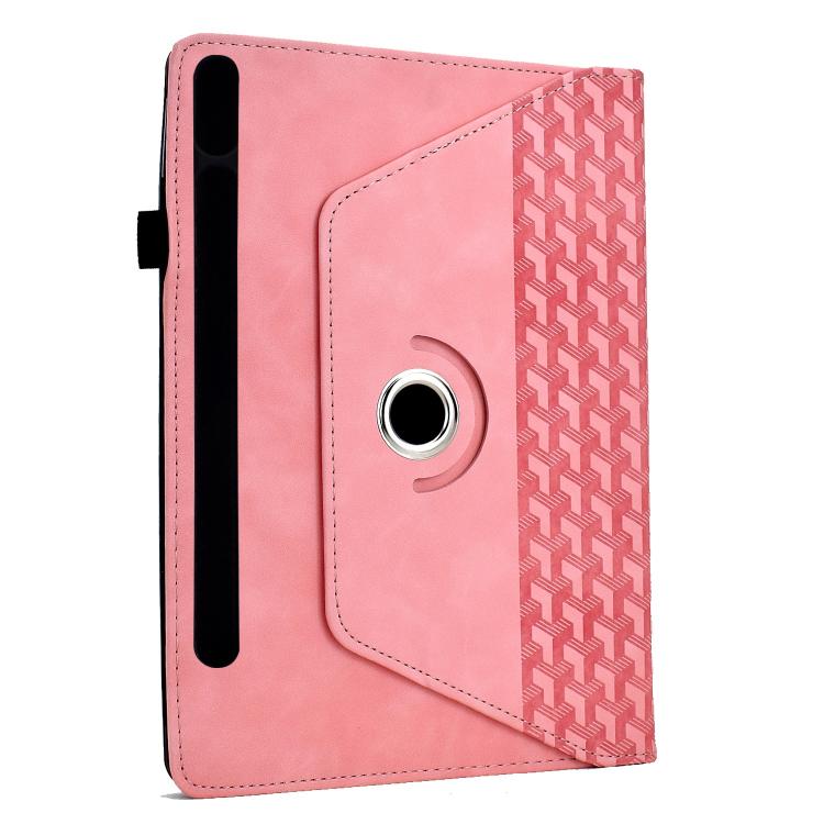 Rotatable Building Blocks Embossed Smart Leather Tablet Case, For Samsung Galaxy Tab S10 FE / S9, For Samsung Galaxy Tab S6 Lite 2024, For Samsung Galaxy Tab S9 FE+ / S9+, For Samsung Galaxy Tab A9+, For Samsung Galaxy Tab A7 10.4 / T500