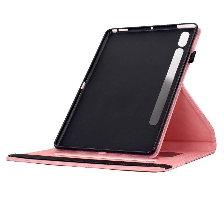 Rotatable Building Blocks Embossed Smart Leather Tablet Case, For Samsung Galaxy Tab S10 FE / S9, For Samsung Galaxy Tab S6 Lite 2024, For Samsung Galaxy Tab S9 FE+ / S9+, For Samsung Galaxy Tab A9+, For Samsung Galaxy Tab A7 10.4 / T500