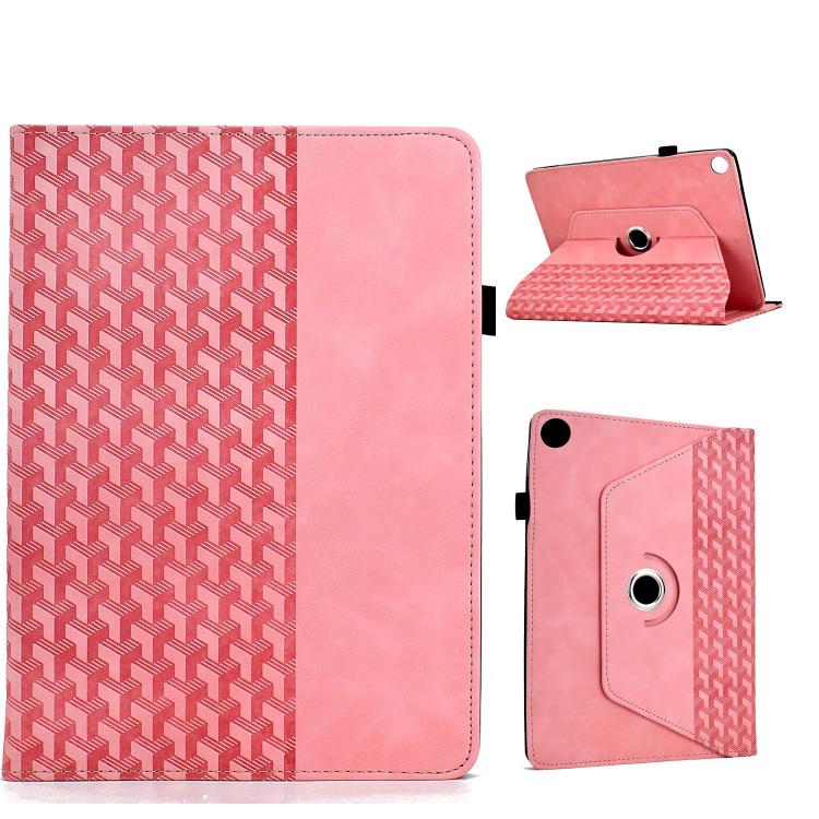 Rotatable Building Blocks Embossed Smart Leather Tablet Case, For Samsung Galaxy Tab S10 FE / S9, For Samsung Galaxy Tab S6 Lite 2024, For Samsung Galaxy Tab S9 FE+ / S9+, For Samsung Galaxy Tab A9+, For Samsung Galaxy Tab A7 10.4 / T500