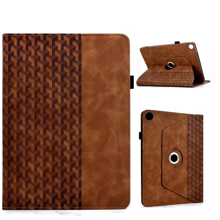 Rotatable Building Blocks Embossed Smart Leather Tablet Case, For Samsung Galaxy Tab S10 FE / S9, For Samsung Galaxy Tab S6 Lite 2024, For Samsung Galaxy Tab S9 FE+ / S9+, For Samsung Galaxy Tab A9+, For Samsung Galaxy Tab A7 10.4 / T500