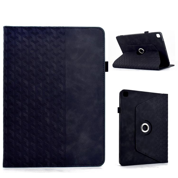 Rotatable Building Blocks Embossed Smart Leather Tablet Case, For Samsung Galaxy Tab S10 FE / S9, For Samsung Galaxy Tab S6 Lite 2024, For Samsung Galaxy Tab S9 FE+ / S9+, For Samsung Galaxy Tab A9+, For Samsung Galaxy Tab A7 10.4 / T500