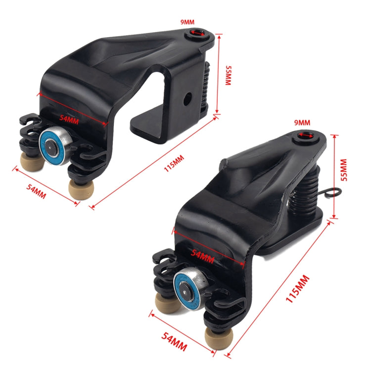 2 PCS Car Door Slide Rolling Hinge 72521-SHJ-A21/72561-SHJ-A21 for Honda Odyssey, 2 PCS