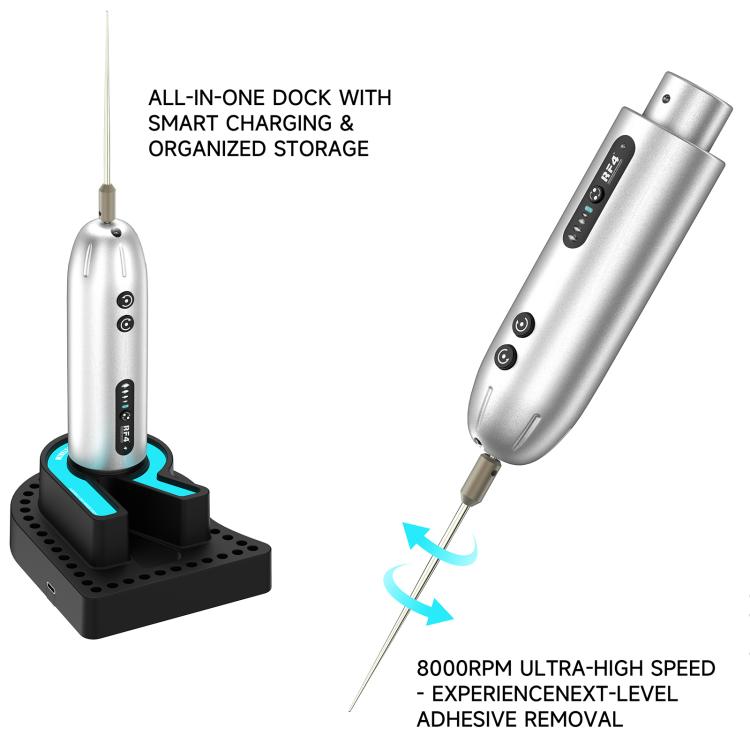 RF4 RF-GR3S Multi-functional Rechargeable Strong Electric Glue Remover
