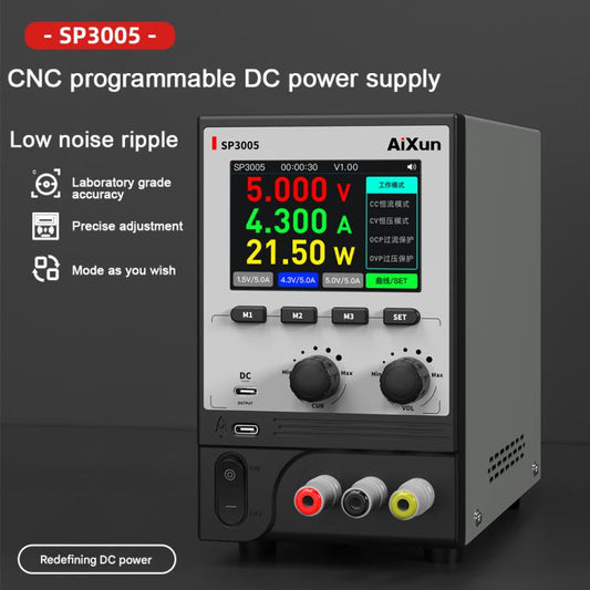 Aixun SP3005 Intelligent Interconnection CNC Programmable DC Power Supply