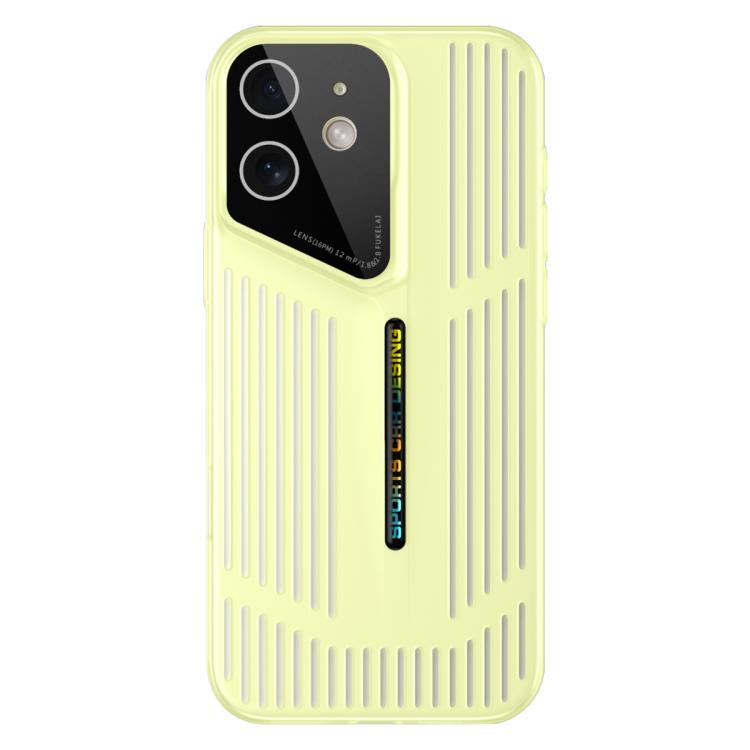 Cooling Frosted Translucent Hollow Heat Dissipation Phone Case, For iPhone 11