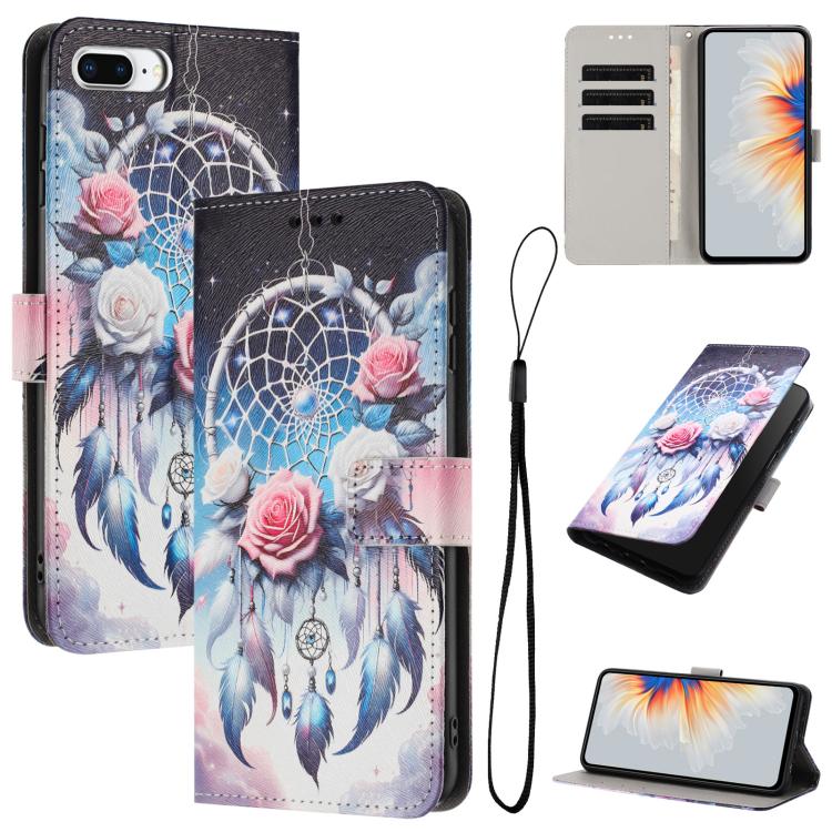 Color Drawing Pattern Leather Phone Case