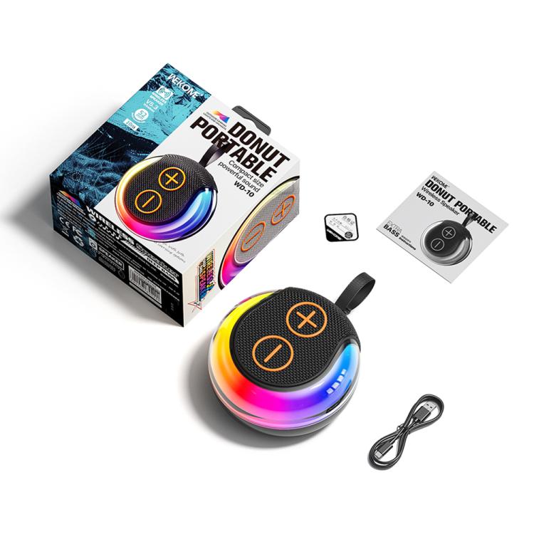 WK WD-10 Donut Portable Wireless Bluetooth Speaker