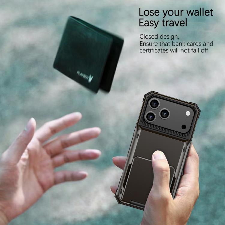Coque de téléphone robuste anti-choc et anti-rayures, Pour iPhone 17 Pro Max, Pour iPhone 17 Pro