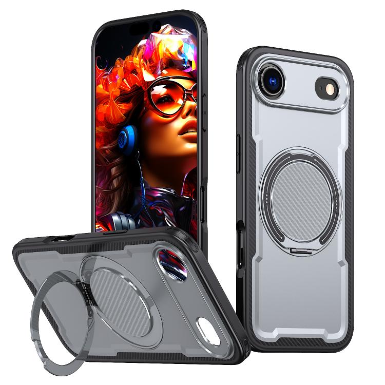 Metal 360 Degree Rotation Holder MagSafe Phone Case