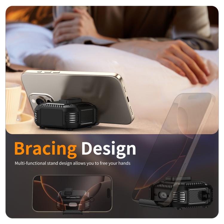 Two Color MagSafe Magnetic Earphone Case with Holder & Security Lock, For AirPods 4, For AirPods Pro 2, For AirPods Pro
