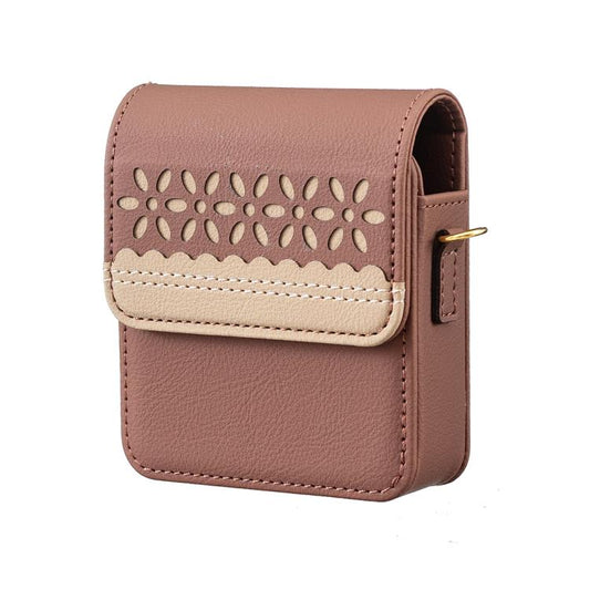BFB13 BINFEN Color Flowers Crossbody Flip Phone Leather Bag