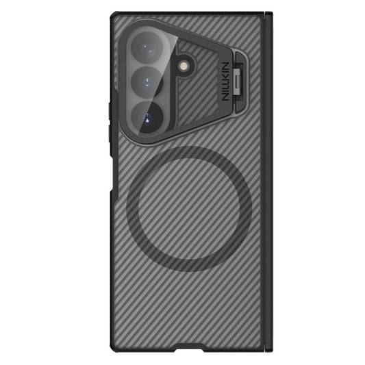 Coque de téléphone PC magnétique NILLKIN CamShield Prop Texture Transparent Mirror Cover MagSafe, pour Galaxy Z Fold8 Ultra 5G, pour Samsung Galaxy Z Fold7 5G