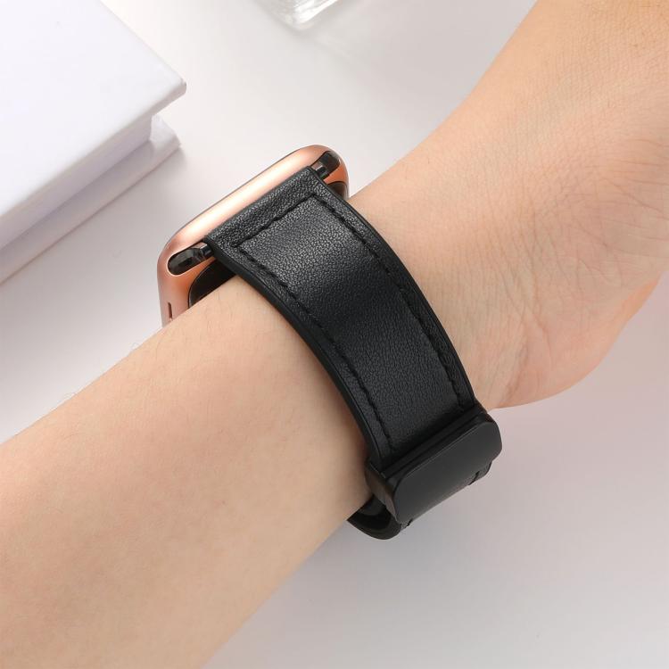xDfind Crazy Horse Pattern Silicone Skin Magnetic Buckle Watch Band