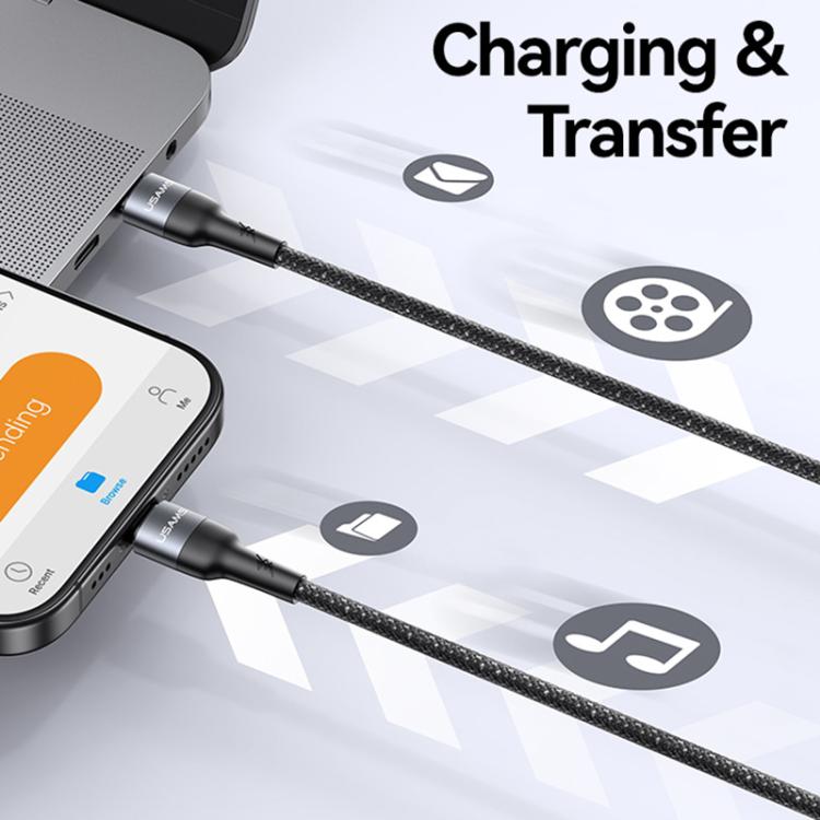 USAMS SJ759 U89 100W Fast Data Charging Cable with Massager, Length: 1.4m, SJ759USB01