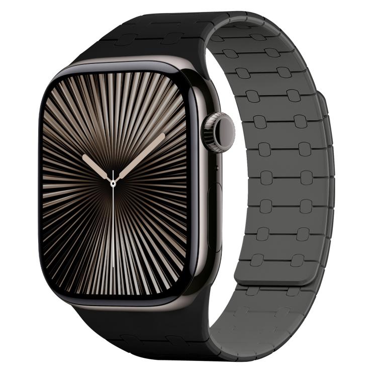 xDfind Contrasting Colors Magnetic Silicone Watch Band