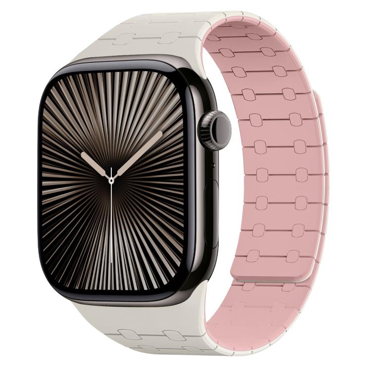 xDfind Contrasting Colors Magnetic Silicone Watch Band