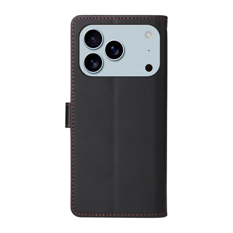 Six Card Slots Buckle Leather Phone Case with Lanyard, For iPhone 17 Pro Max, For iPhone 17 Pro, For iPhone 17, For iPhone 17 Air