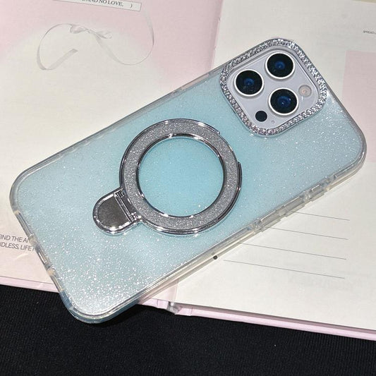 Gradient Glitter Diamonds MagSafe Phone Case, For iPhone 13 Pro Max, For iPhone 13 Pro, For iPhone 13, For iPhone 12, For iPhone 12 Pro Max, For iPhone 12 Pro, For iPhone 11