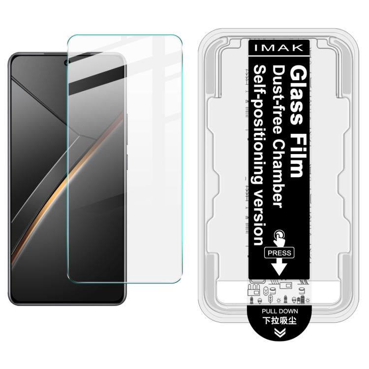 imak Dust-free Chamber Locator H Series Tempered Glass Film, For Realme Neo8 5G, For Realme Neo7 Turbo, For Realme GT 7 5G Global, For Realme C75 5G / P3 Lite 5G, For Realme P3 5G / Neo7x, For Realme Neo7 SE, For Realme Neo7