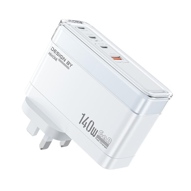 WK WP-U20 lceyon 140W GaN Multi-function Charger, EU Plug, UK Plug