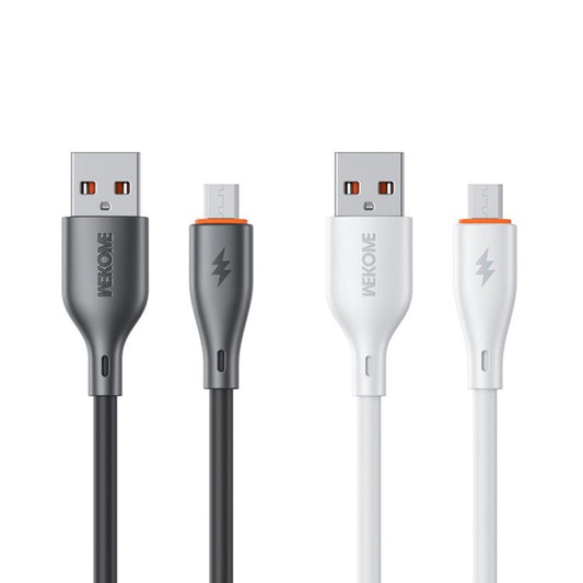 WK WDC-116m 12W USB to Micro USB Fast Charging Data Cable, Length: 1m