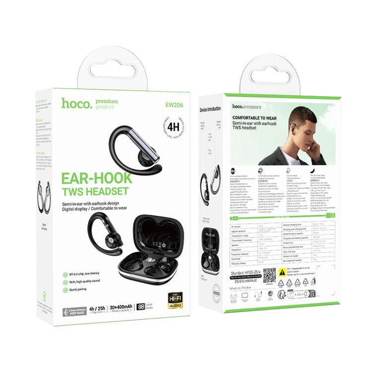 hoco EW206 Mist True Wireless Bluetooth Earphone