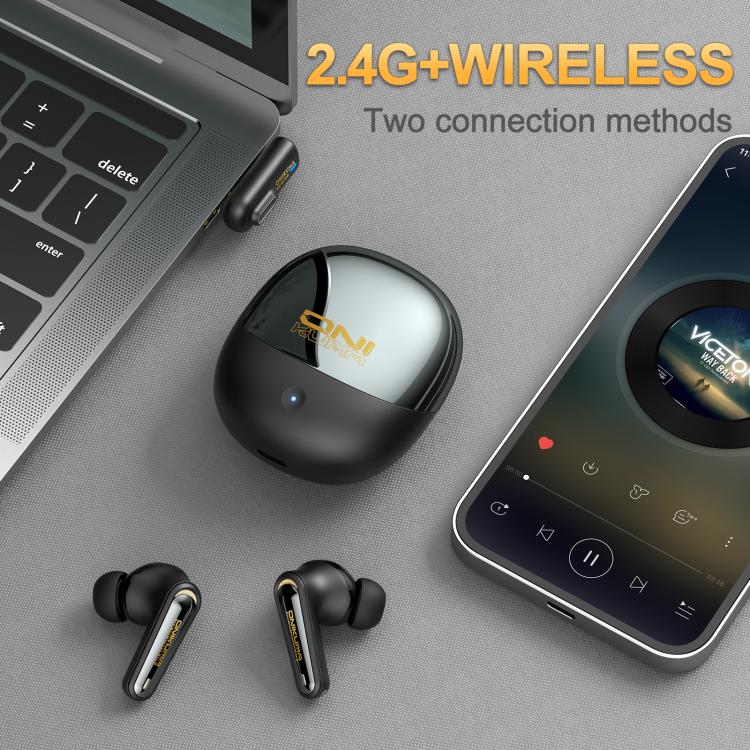 ONIKUMA TX610 Dual Mode 2.4G Receiver and Wireless Bluetooth Earphone