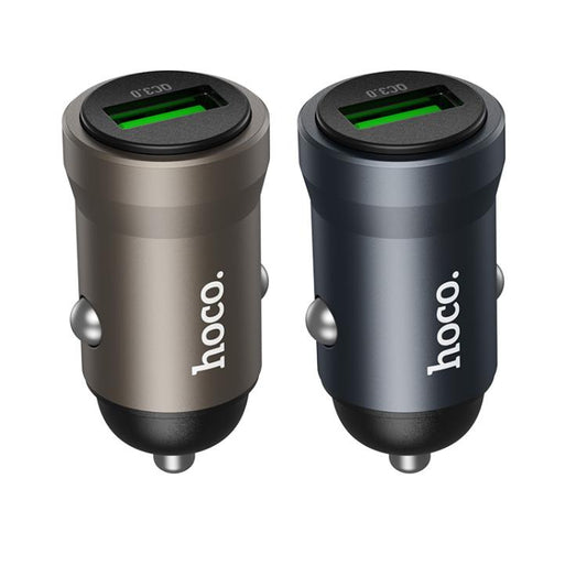 hoco Z62 Energy QC3.0 18W USB-A Single Port Car Charger