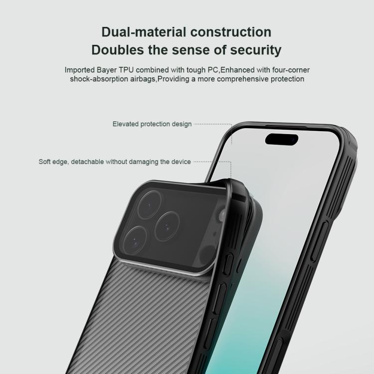 NILLKIN CamShield Prop Transparent Mirror Cover Translucent PC Phone Case