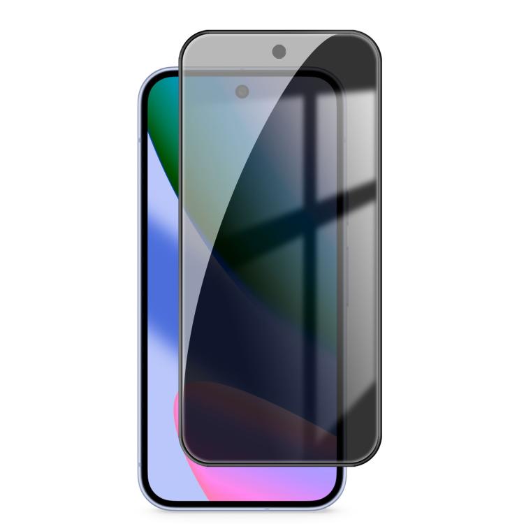 Kalebol High-Aluminum Screen-Printed Full-Coverage Black-Border Privacy Tempered Glass Film