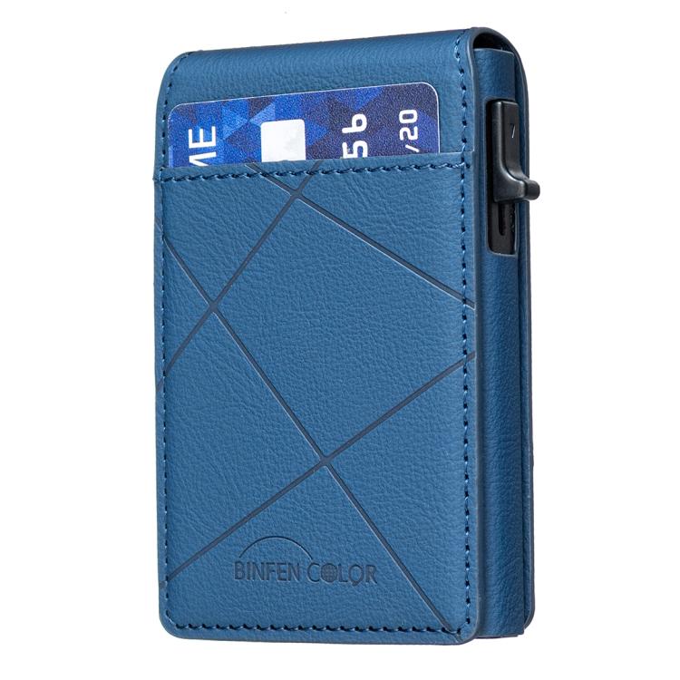 BFK32 Embossed Prismatic MagSafe Magnetic Leather Card Bag